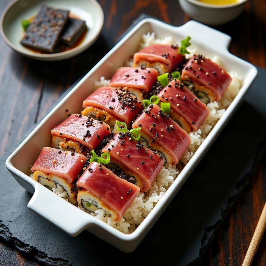 Tuna Baked Sushi