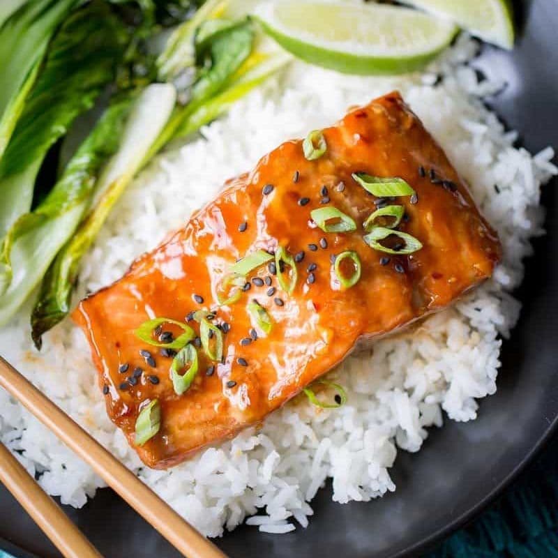 Grilled Salmon Bowl